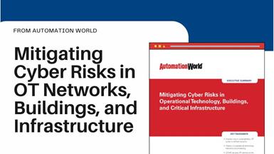 Mitigating Cyber Risks in OT Networks, Buildings, and Critical Infrastructure